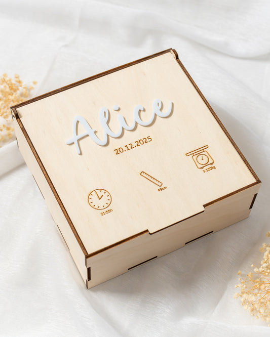 Caixas de nascimento para recordações