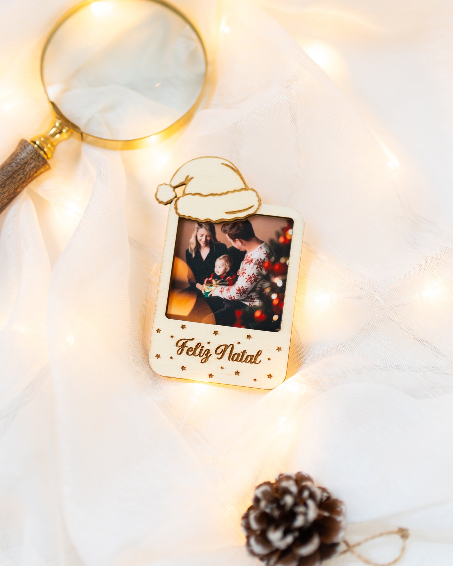 Íman com fotografia Natal