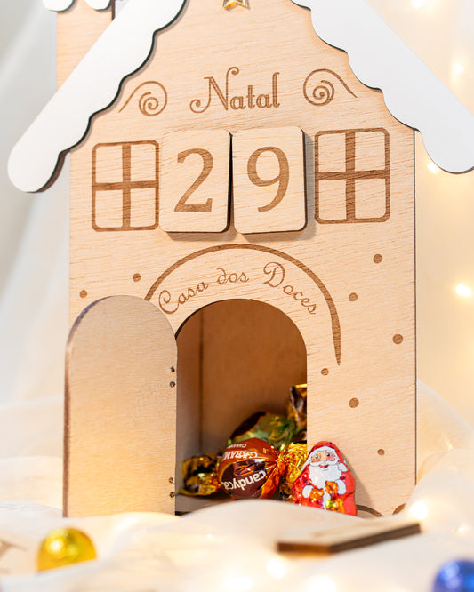 Calendário do advento - Casa