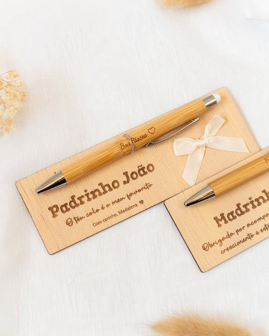 Caneta com Base Personalizada