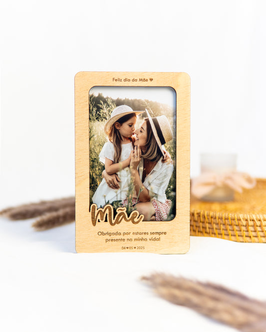 Moldura Vertical Dia da Mãe