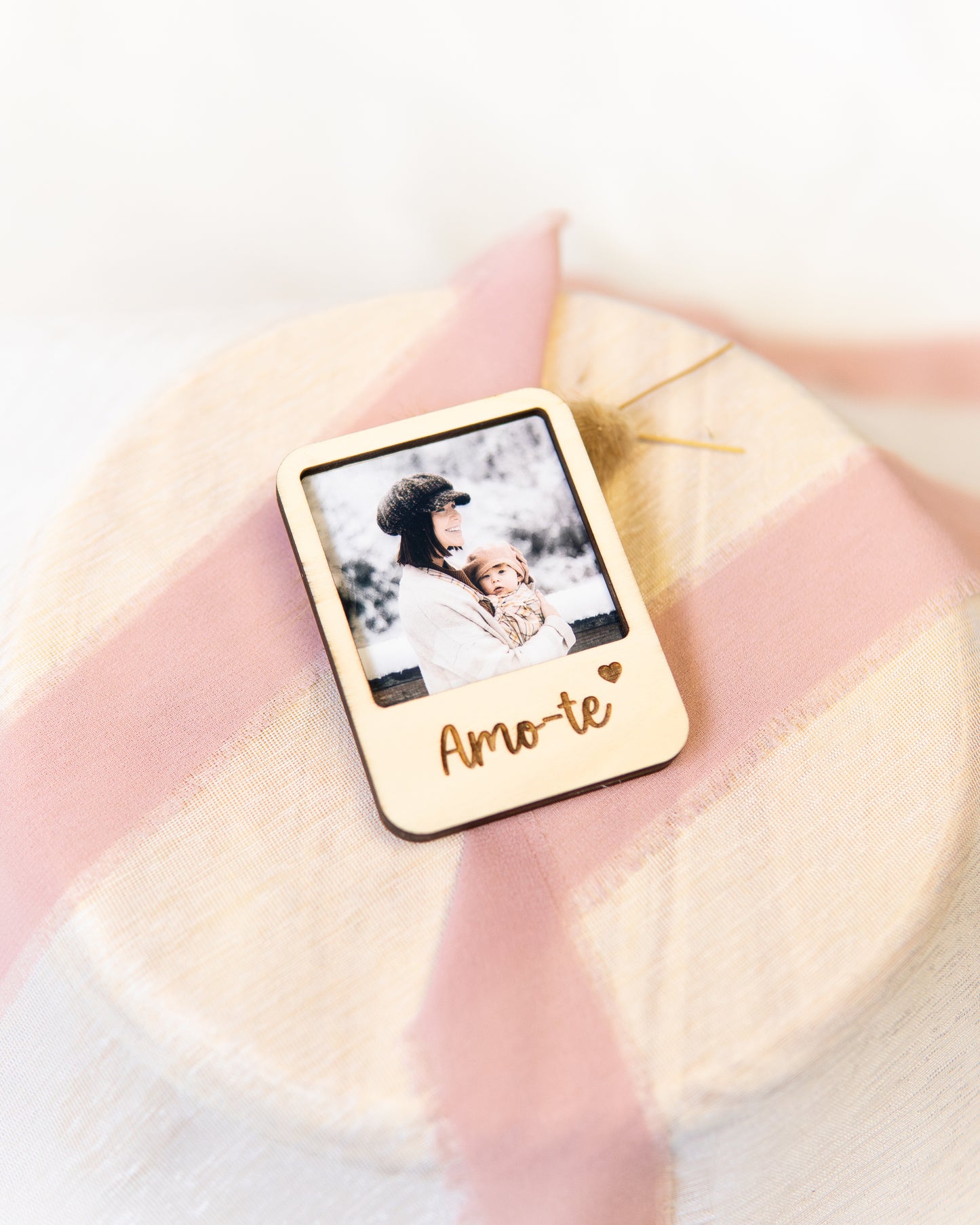Íman com fotografia - Dia da Mãe