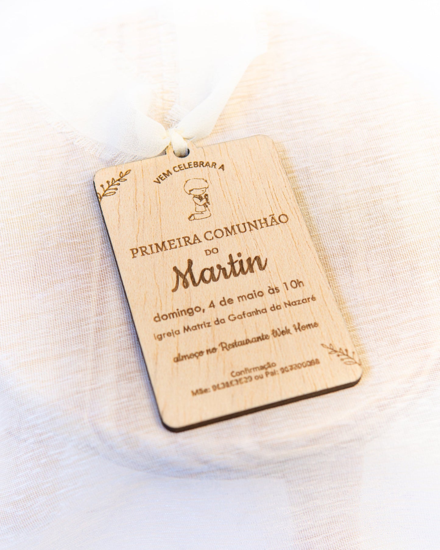 Convite Primeira Comunhão