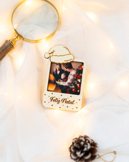 Íman com fotografia Natal