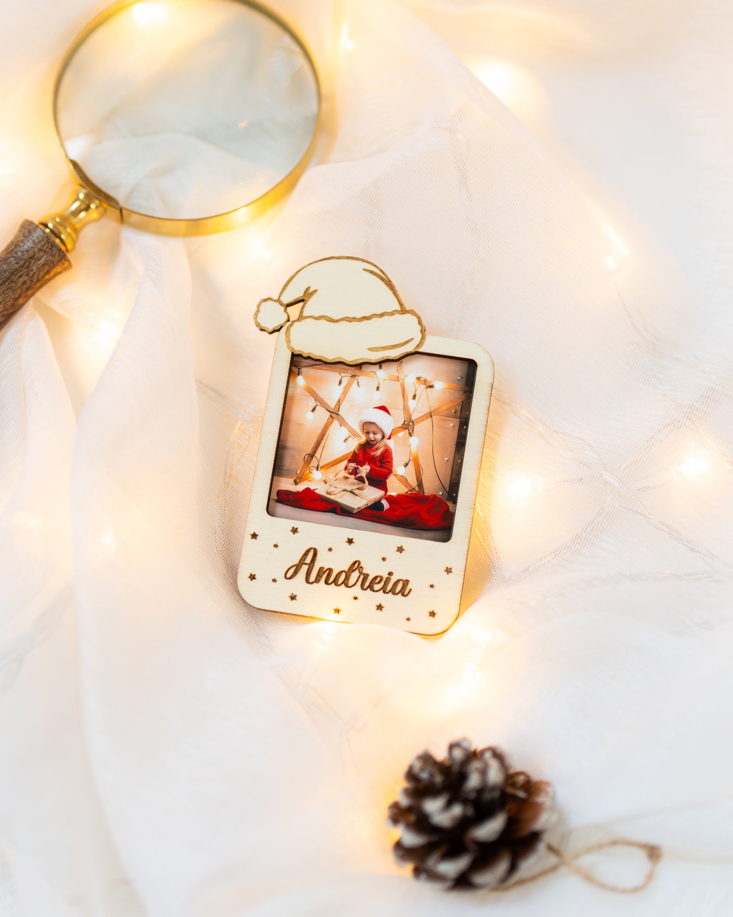 Íman com fotografia Natal