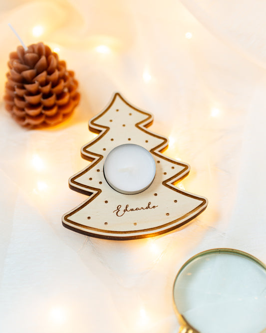 Suporte de Velas Natal