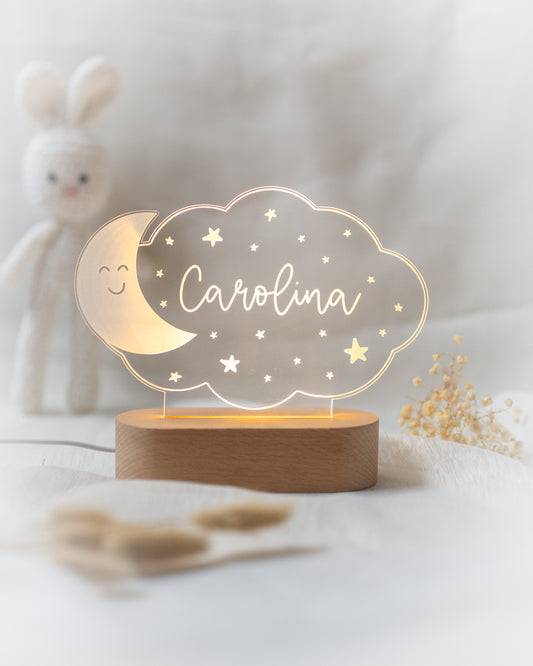 Candeeiro de mesa LED - Modelo Lua