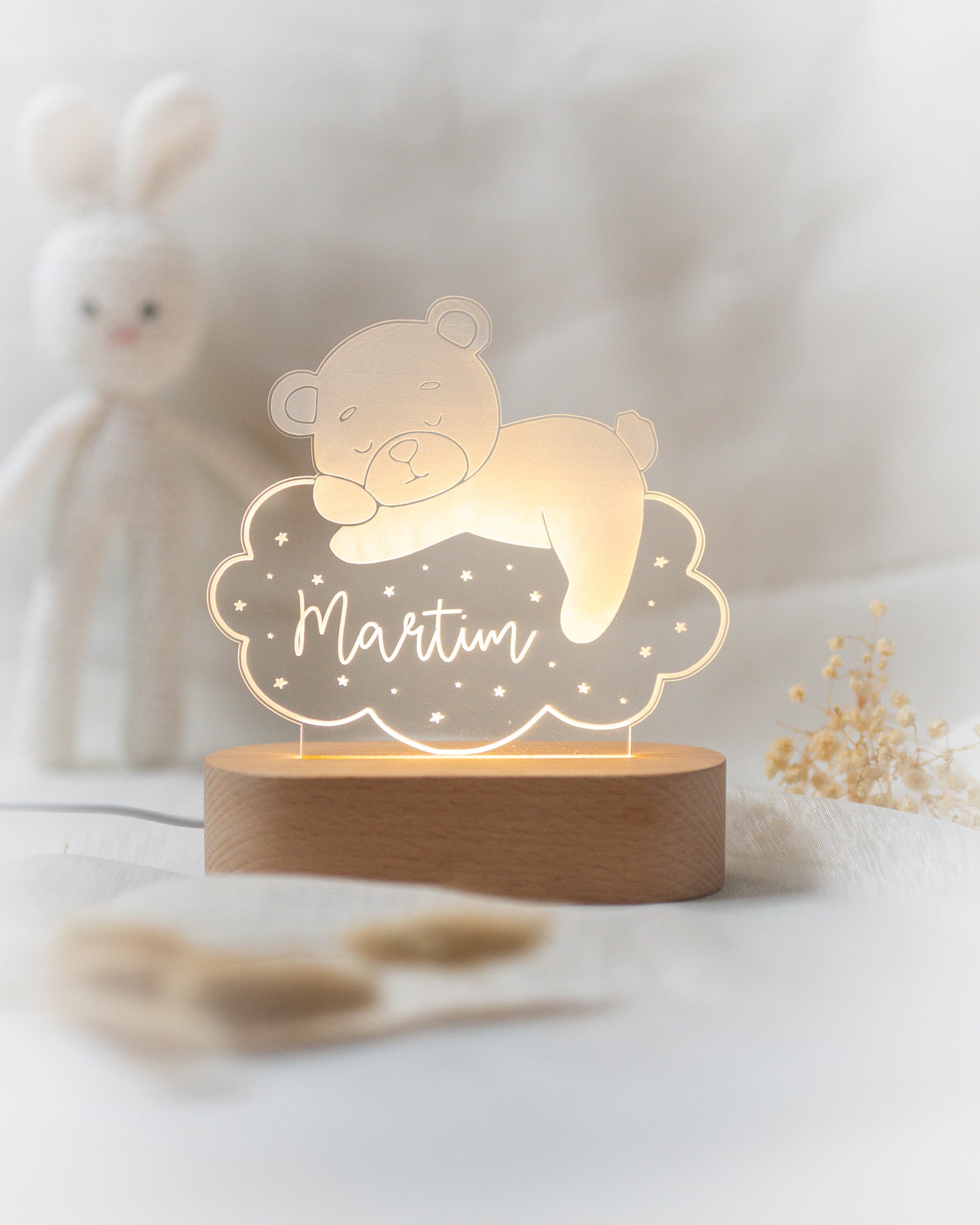 Candeeiro de mesa LED - Modelo Animais