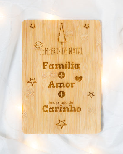 Tábuas de cozinha Natal