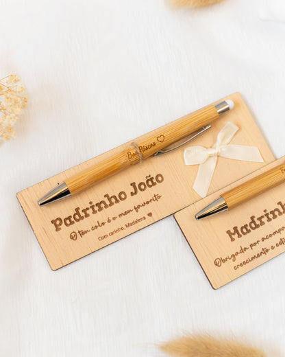 Caneta com Base Personalizada