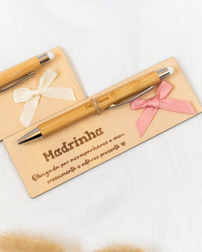 Caneta com Base Personalizada