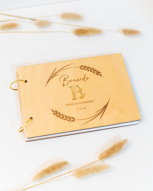 Livro de Honra Espigas de Trigo