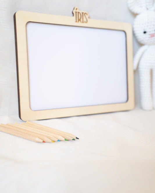 Moldura para Desenhos com nome personalizado