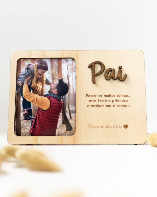 Moldura horizontal Dia do Pai