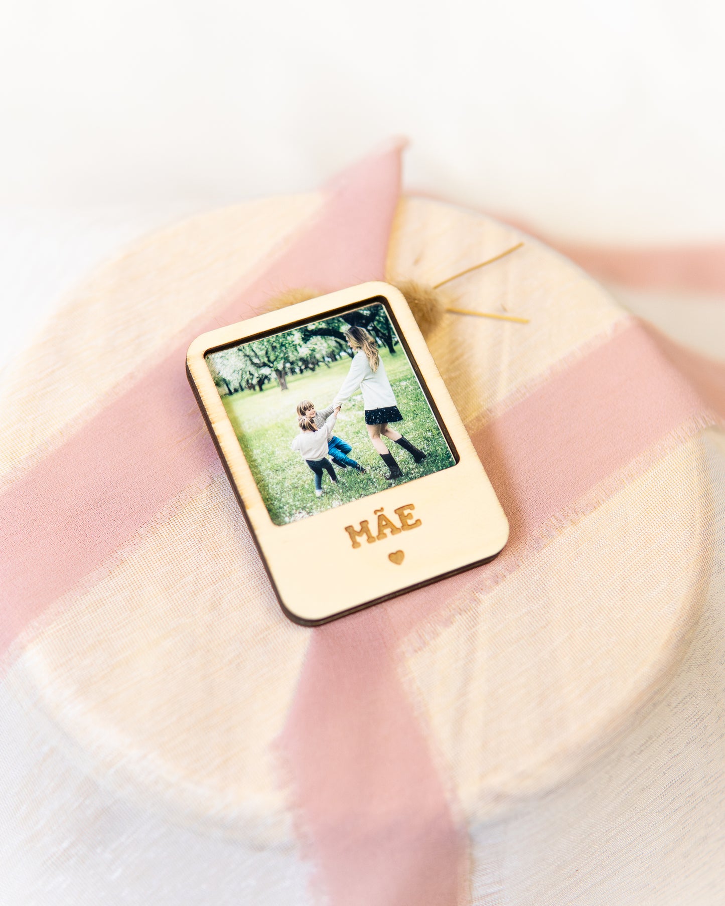 Íman com fotografia - Dia da Mãe