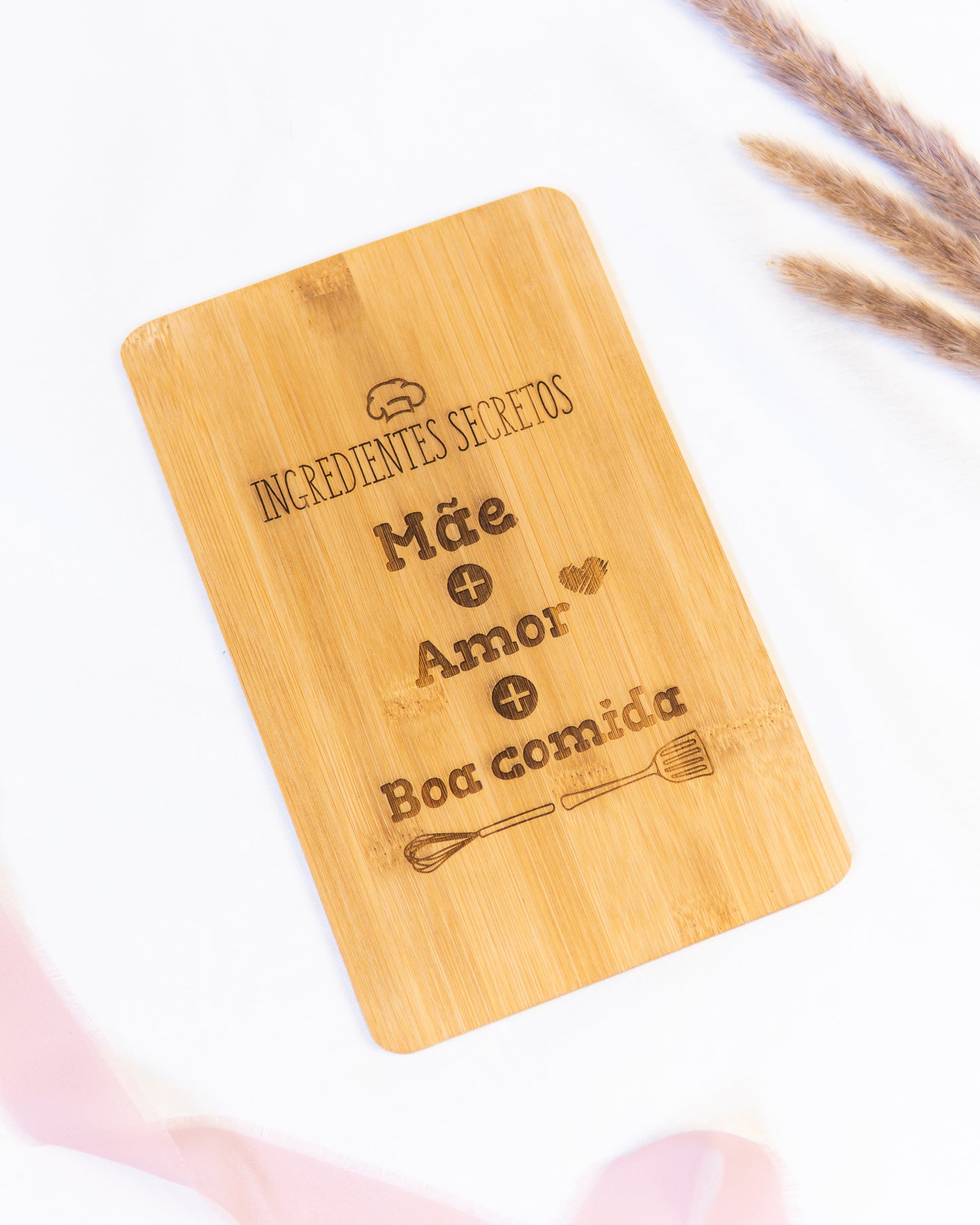 Tábuas de cozinha em bambu - Dia da Mãe