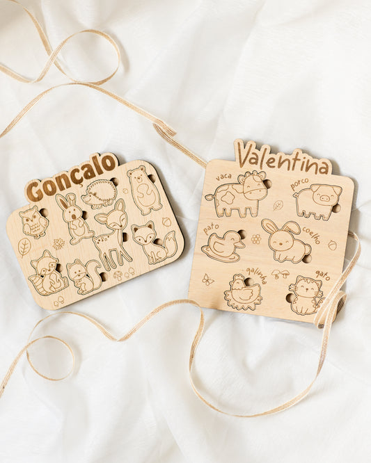 Jogo de encaixe para colorir