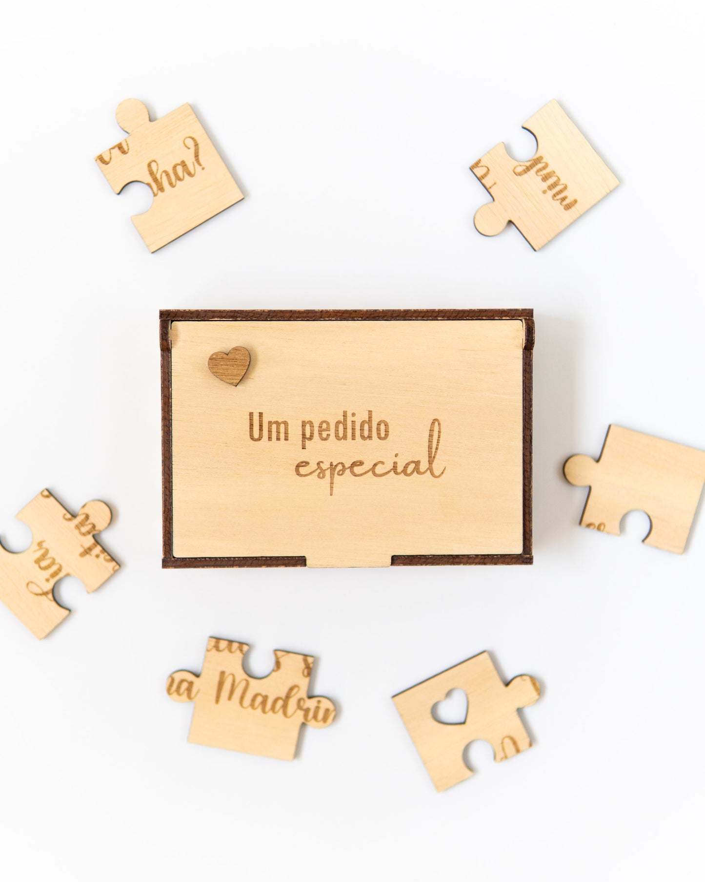 Puzzle Convite Padrinhos
