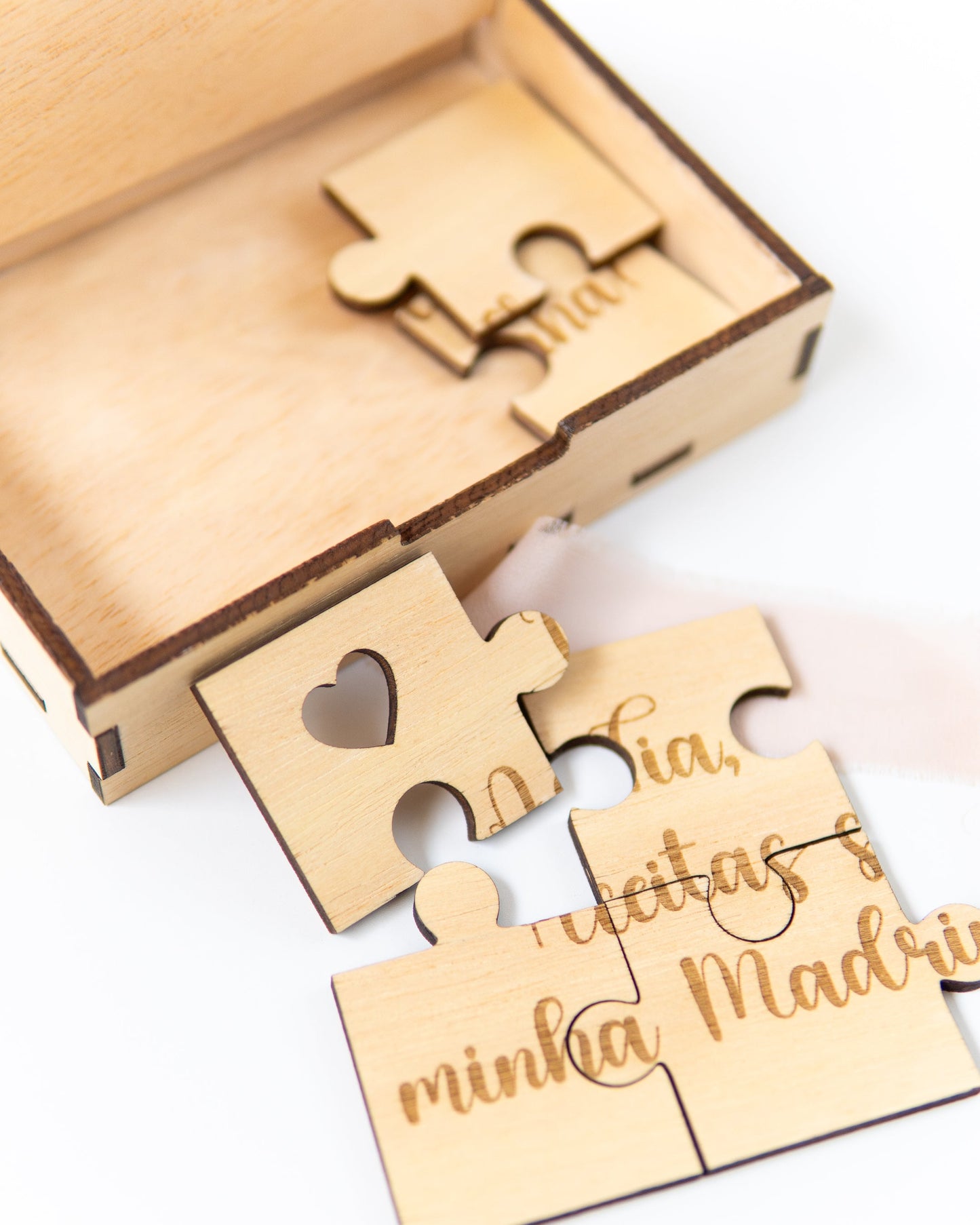 Puzzle Convite Padrinhos