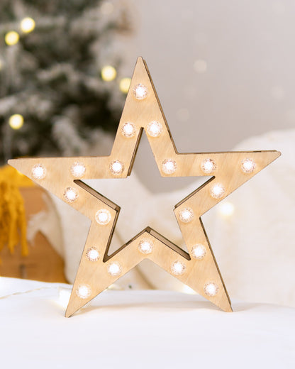 Estrelas e Árvore Luminosa