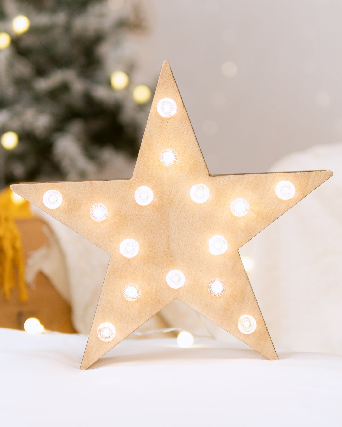 Estrelas e Árvore Luminosa